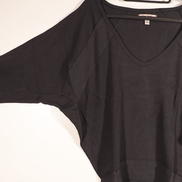 NWT Free People X ASOS Santa Clara Thermal in Black - Picture 8 of 15